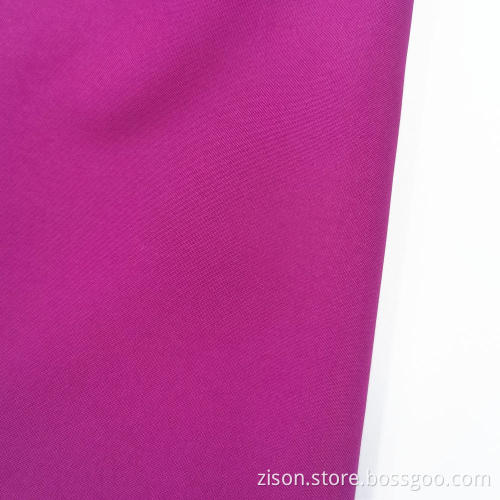 New Rose Red 100% Polyester Pongee Women Fabrics